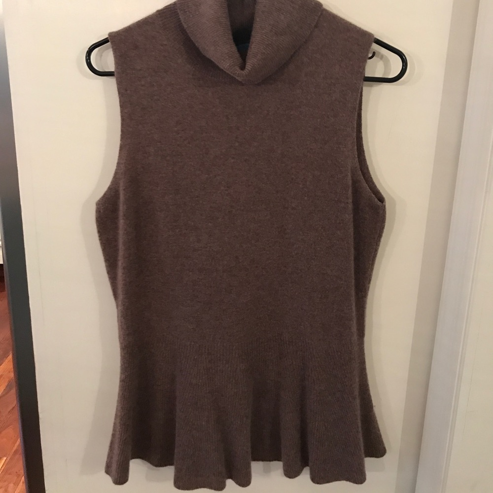 Antonion Melani cashmere peplum shell